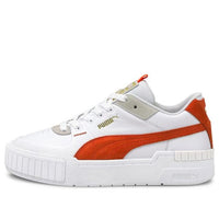 (WMNS) PUMA Cali Sport Mix Sneakers White/Red 371202-13