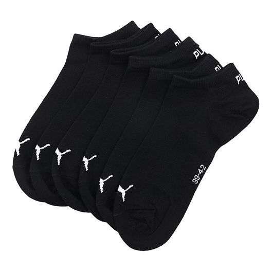 PUMA Sneaker Plain Sock 3 Pack 'Black White' 906845-02