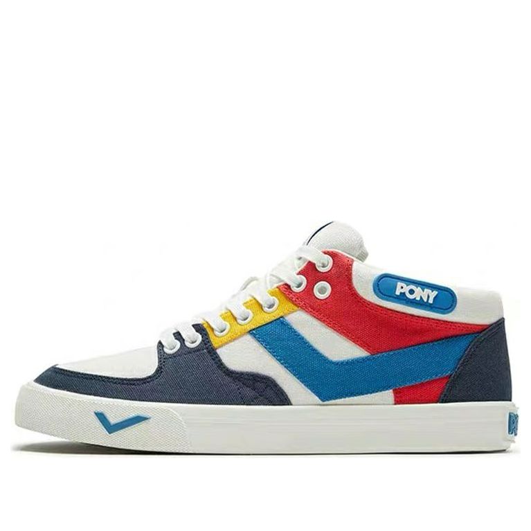PONY Casual Shoes Blue/Red/White 02M1AT01RB