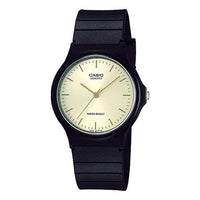 Casio Retro Fashion Analog Watch 'Gold Black' MQ-24-9ELJH