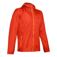Men's Under Armour Forefront Rain Training Sports Jacket Red 1321439-856