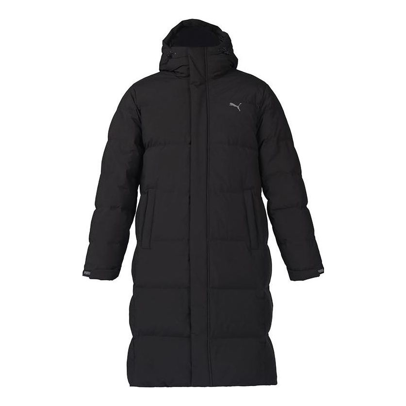 PUMA Long Down Jacket 'Black Grey' 932587-01