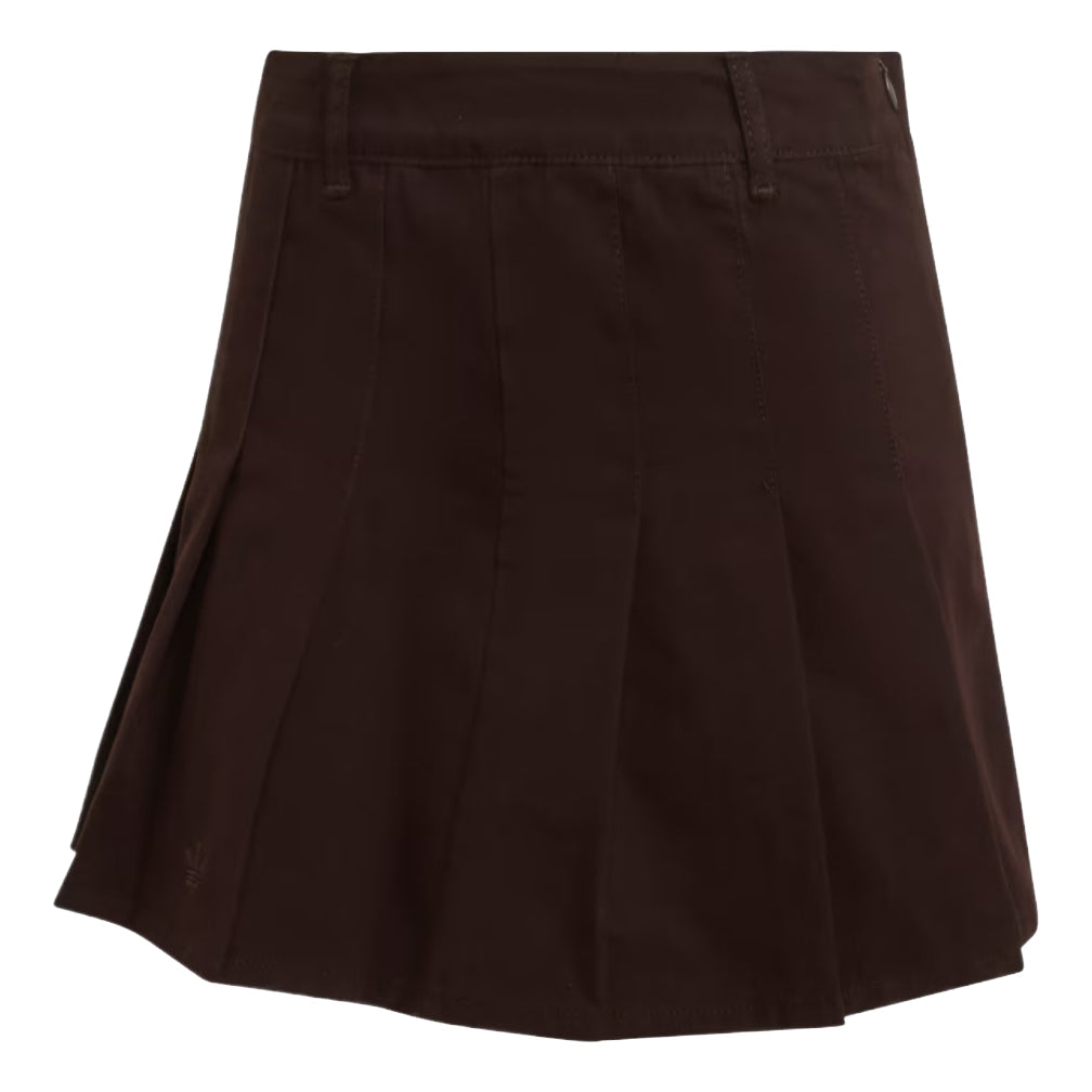 (WMNS) adidas Twill Pleated Skirt Asia Sizing 'Aurora Coffee' KD5446