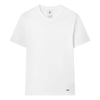 FILA Solid Color Casual Sports Round Neck Short Sleeve White F11M132113F-WT