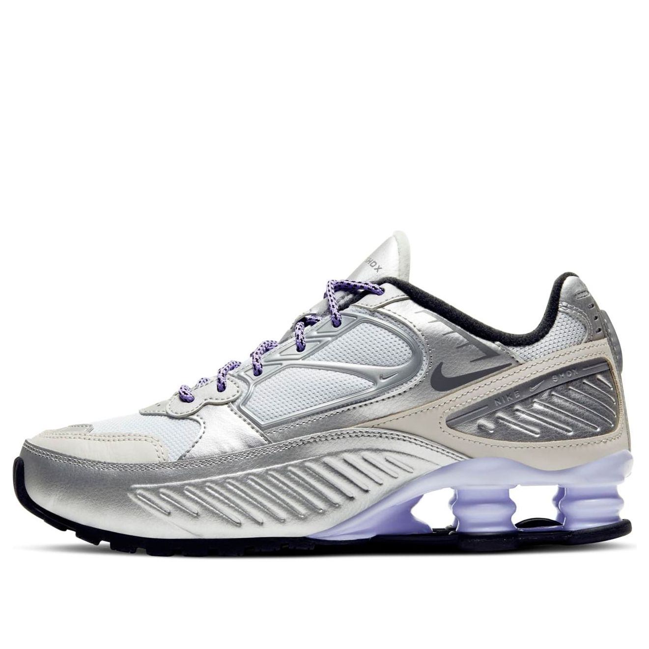 (WMNS) Nike Shox Enigma 9000 'Metallic Silver Violet' CT3450-001