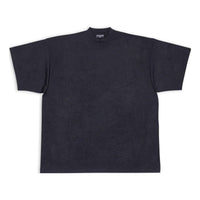 Balenciaga Tab T-shirt Oversized 'Black' 694576TMVJ21151