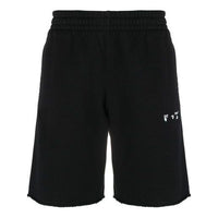 Off-White SS21 Logo Sports Shorts Black OMCI006S21FLE0011001