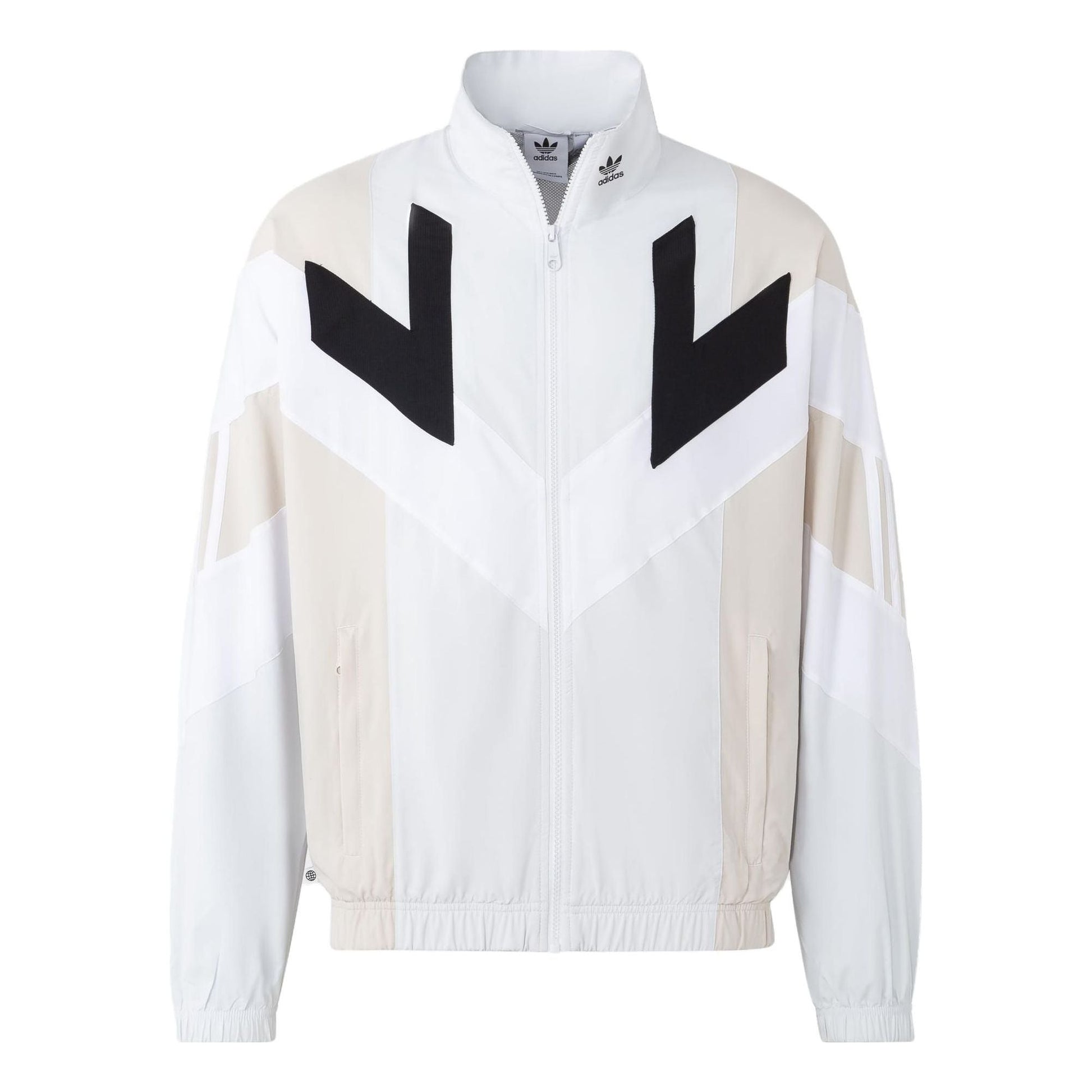 adidas originals Rekive Woven Track Jacket 'White Black' HR8590
