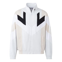 adidas originals Rekive Woven Track Jacket 'White Black' HR8590