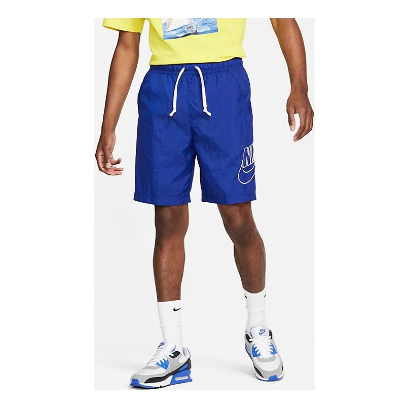 Nike Sportswear Alumni Woven Flow Shorts 'Deep Royal Blue' DB3810-455