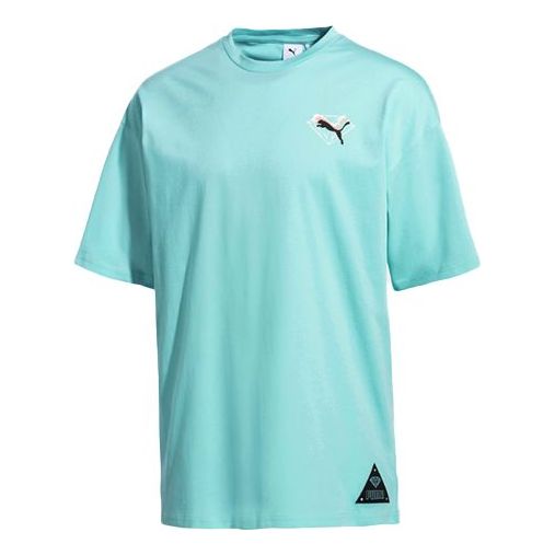PUMA x DIAMOND SUPPLY Crossover Sports Short Sleeve Blue 578232-64