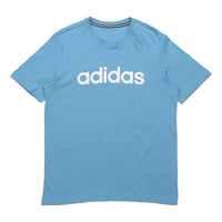 adidas neo Casual Sports Round Neck Short Sleeve Sky Blue GP4892