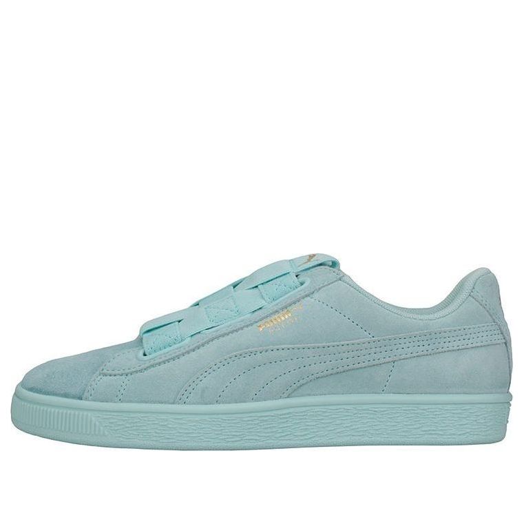 (WMNS) PUMA Suede Maze Slip On In Aqua 366227-02