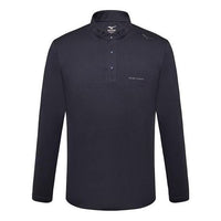 Mizuno Essential Long Sleeve Polo Shirt 'Black' K2CA34A2
