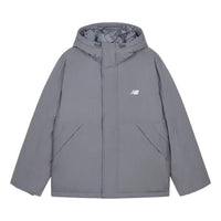 New Balance Winter Windproof Down Jacket Asia Sizing 'Grey' AMJ33322-TTM