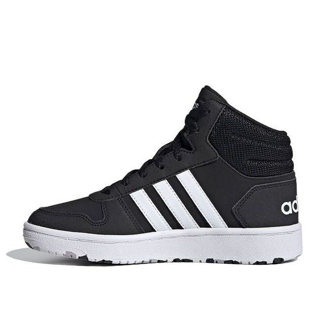 (TD) adidas Hoops 2.0 Mid 'Black White Grey' FY6468