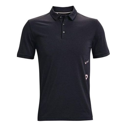 Under Armour Curry Vanish Letter Print Golf Polo Shirt 'Purple' 1361874-590