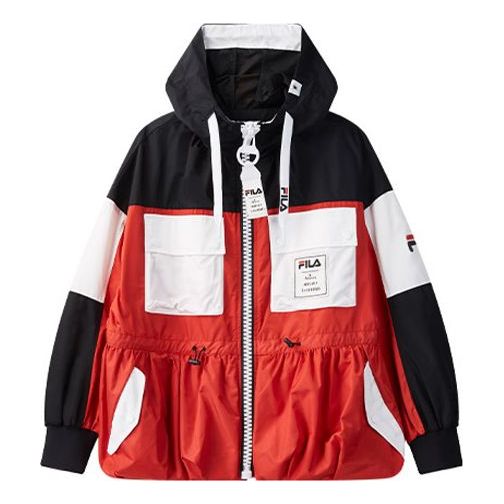 (WMNS) FILA x MIHARA YASUHIRO Woven Coat Red F71W038703F-RD