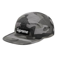 Supreme FW18 Reflective Camo Camp Cap 'Grey' SUP-FW18-161