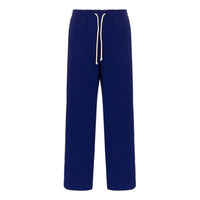 Men's Gucci SS21 Knit Wool Jogging Blue Long Pants/Trousers 598853-XJBZ1-4370