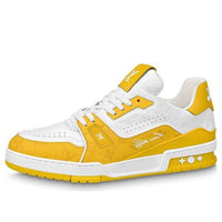 LOUIS VUITTON LV Trainers 'White Yellow' 1ABOIC