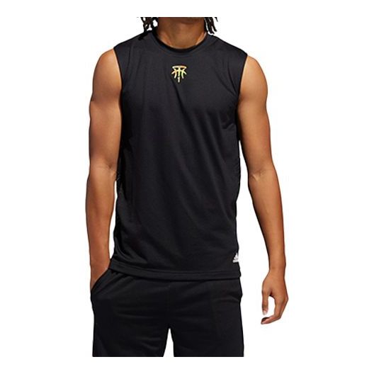 Men's adidas Mc Tank B Black Basketball Jersey/Vest FQ0810