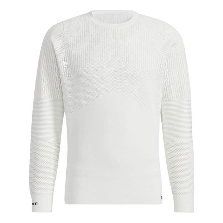 Men's adidas Golf Sports Pullover Knitwear White HB3598