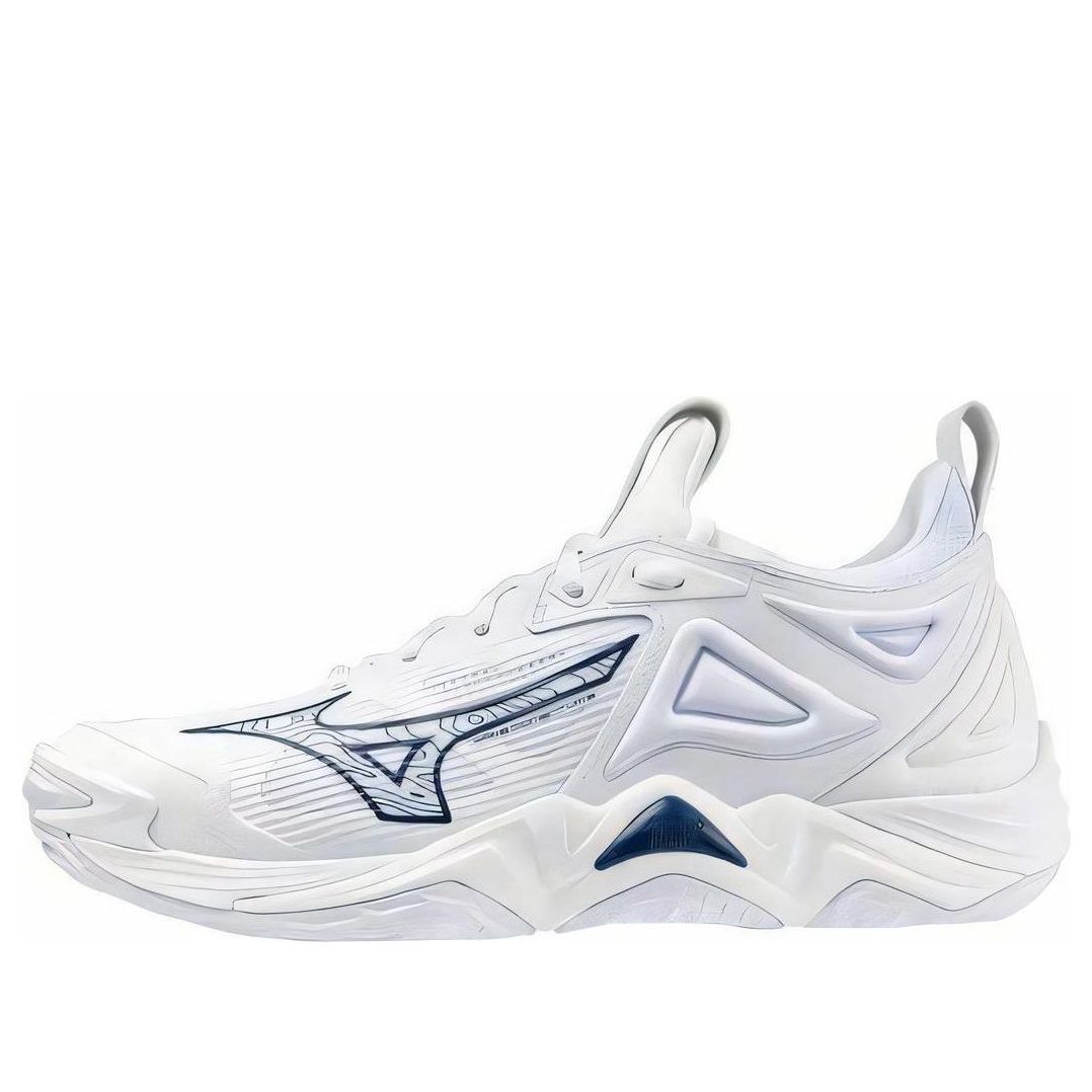 (WMNS) Mizuno Wave Momentum 3 'White Navy' 430320-0051
