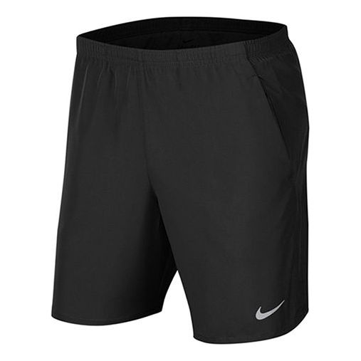 Nike Sports Running Breathable Lacing Shorts Black CK0450-010