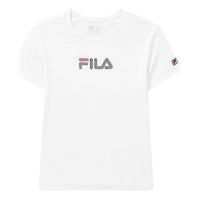 (WMNS) FILA t Short Sleeve Athleisure Casual Sports White F11W028114F