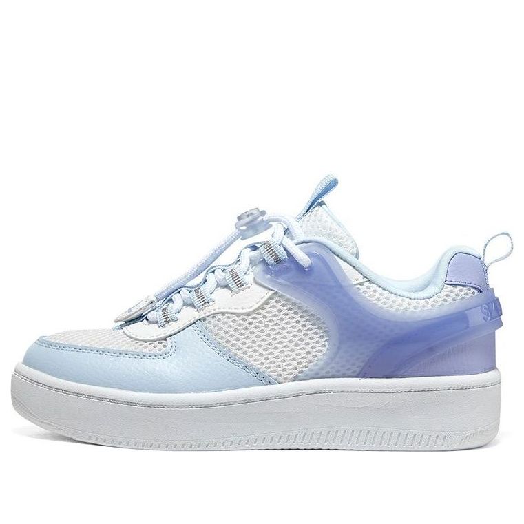 (GS) Skechers Casual Skateboard Shoes 'White Sky Blue' 310142L-WLB