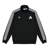 PALACE x adidas originals Crossover Stripe Casual Sports Jacket Black GQ2567