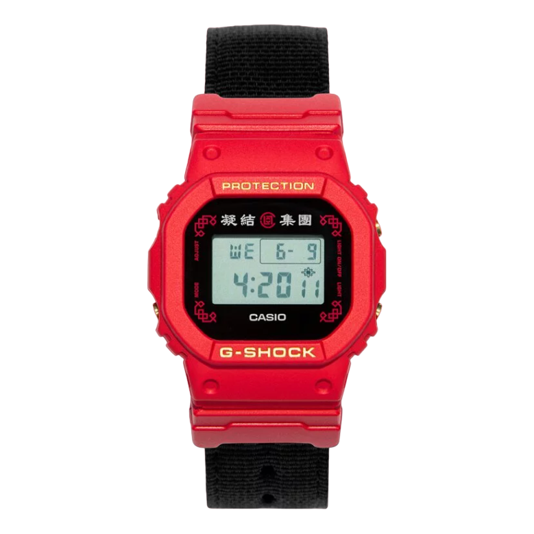 CASIO G-Shock Square 'CLOT Red' DW-5600BBN-CLOT