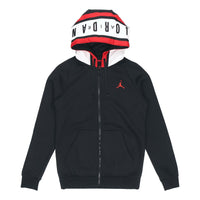 Air Jordan Sports Casual Hooded Jacket Black BQ5650-010
