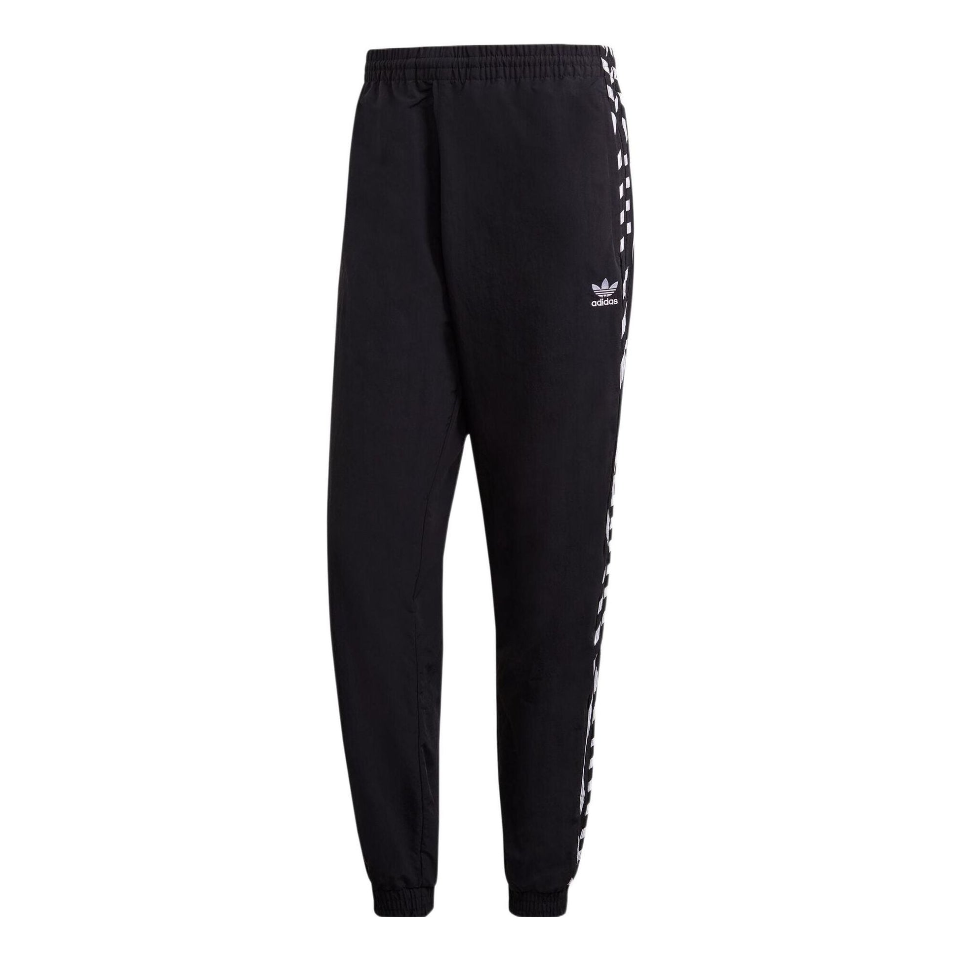 Men's adidas originals x Takahashi Riko Crossover Solid Color Sports Pants/Trousers/Joggers Black GJ6715