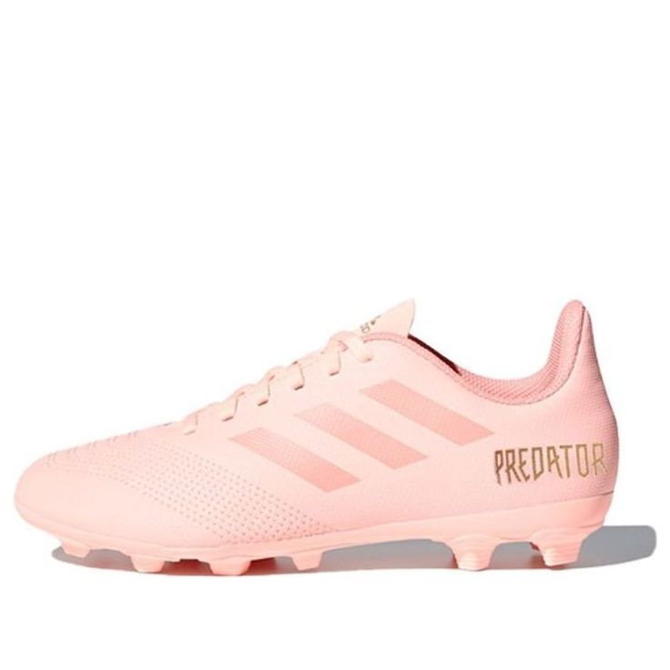 (GS) adidas Predator 18.4 FG 'Pink Yellow' DB2322