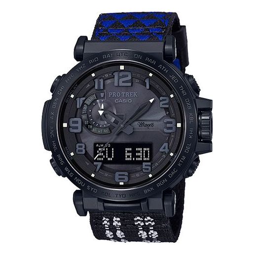 Men's CASIO Pro trek Series quartz Sports Watch Mens Black Analog PRW-6600MO-1JR