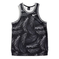 Nike Dri-Fit Dna Printed Basketball Jersey Men Black/White AJ3537-010