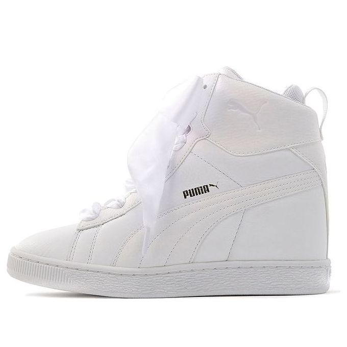(WMNS) PUMA Basket Tip Toe White 372376-02