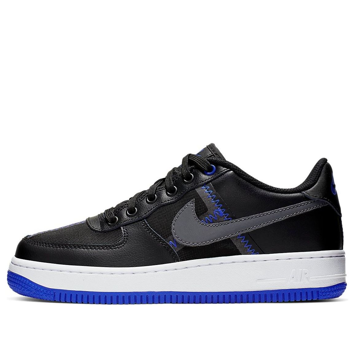 (GS) Nike Air Force 1 LV8 1 'Black Racer Blue' AV0743-002