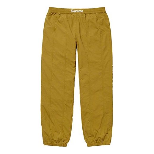 Supreme FW19 Week 11 Paneled Warm Up Pant Gold SUP-FW19-994