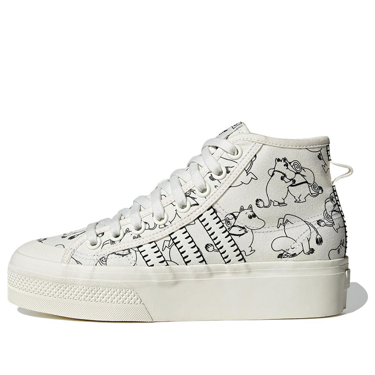 (WMNS) adidas x Moomin Nizza Platform Mid 'Moominvalley Characters' ID4205