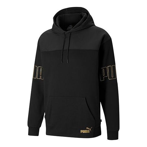 PUMA Winterized Bronzing Logo Sports Black 848255-01