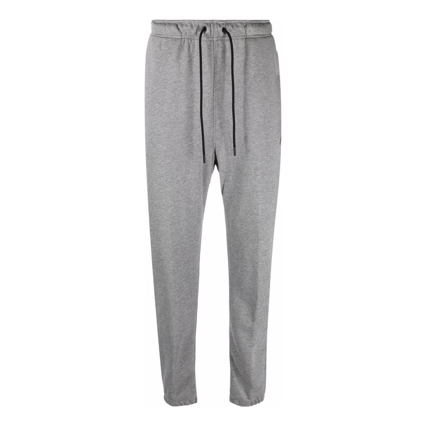 Men's Nike Logo Embroidered Drawstring Straight Sports Pants/Trousers/Joggers Gray DA9820-091