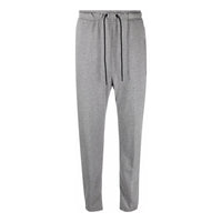 Men's Nike Logo Embroidered Drawstring Straight Sports Pants/Trousers/Joggers Gray DA9820-091