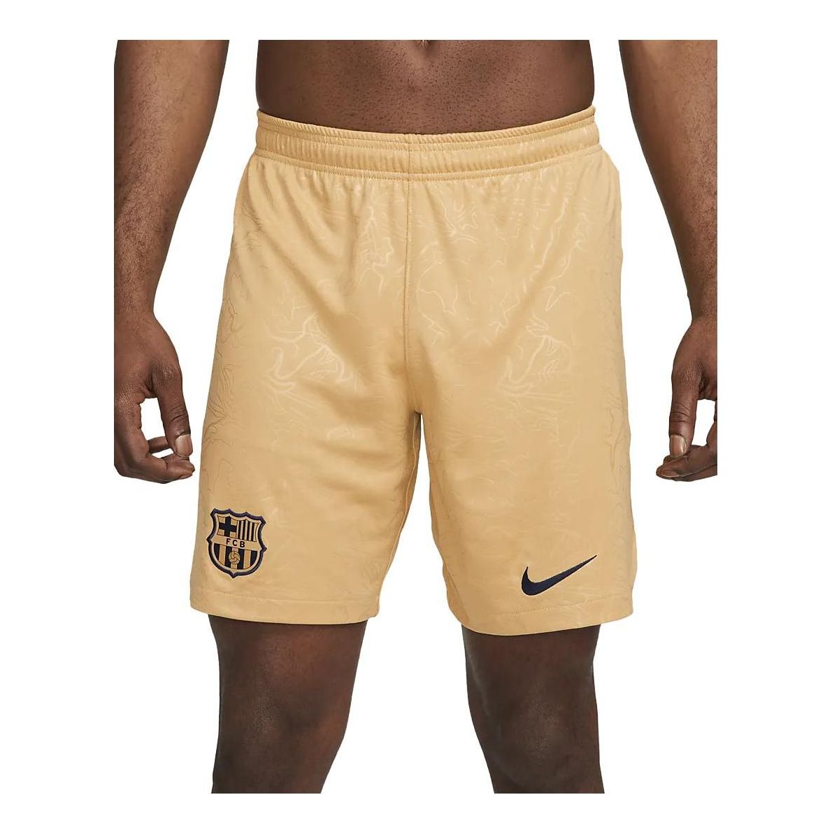 Nike FC Barcelona 22-23 Stadium Away Shorts 'Tan' DJ7734-714