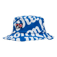 FILA Alphabet Printing Fisherman's hat Blue A13U033206F-RB