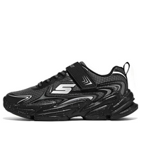 (GS) Skechers Wavetronic Athletic Sneakers 'Black' 403885L-CCBK