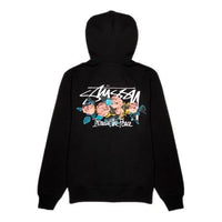 Stussy itp Roses Hood Rose Flowers Unisex Black 1924574