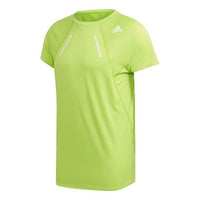 adidas HEAT.RDY TEE M Running Sports Short Sleeve Yellow FK0740